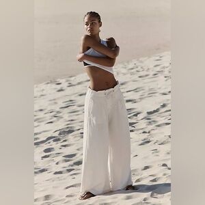 NWT FP Movement Full Court Wide Leg Pants